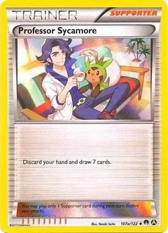 Professor Sycamore Holofoil 107a