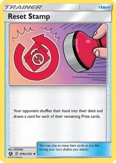 Reset Stamp 206a