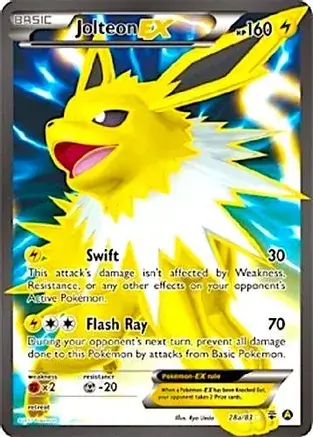 Jolteon EX - Alternate Art Promos