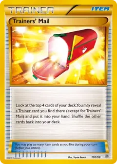 Trainers' Mail Secret 100