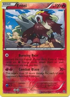 Entei Reverse Holo 14