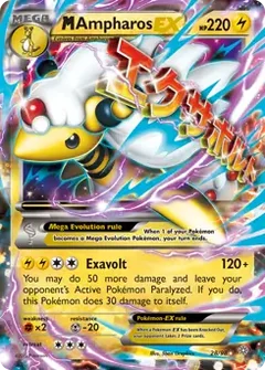 M Ampharos EX 28