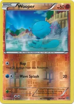Wooper Reverse Holo 38