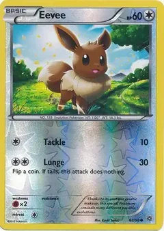 Eevee Reverse Holo 63