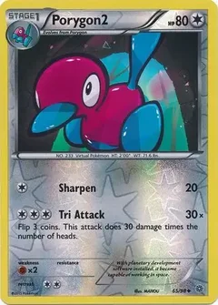 Porygon2 Reverse Holo 65