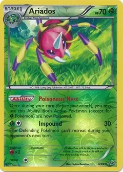 Ariados Reverse Holo 6