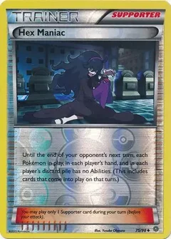 Hex Maniac Reverse Holo 75