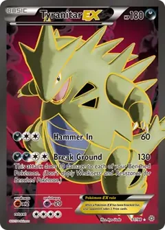 Full Art Tyranitar EX 91