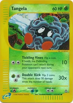 Tangela Reverse Holo 112