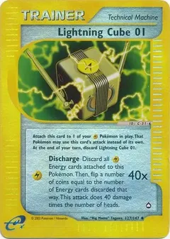 Lightning Cube 01 Reverse Holo 127