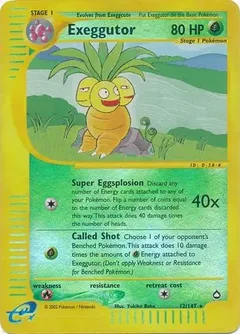 Exeggutor Reverse Holo 12