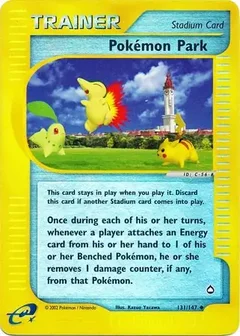 Pokemon Park Reverse Holo 131