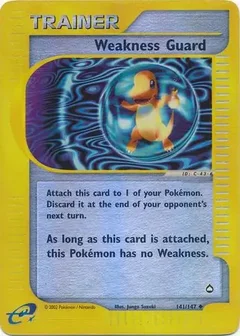 Weakness Guard Reverse Holo 141
