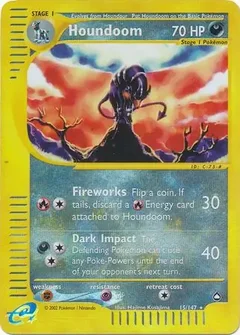 Houndoom Reverse Holo 15