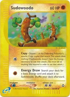 Sudowoodo Reverse Holo 36