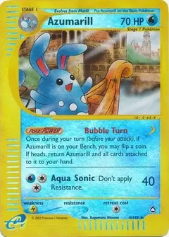 Azumarill Reverse Holo 4