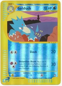 Golduck Reverse Holo 50b