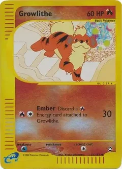 Growlithe Reverse Holo 51