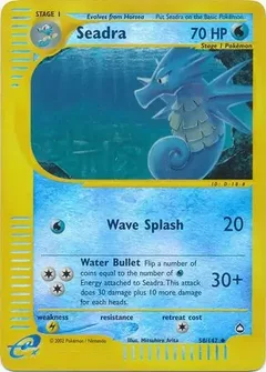 Seadra Reverse Holo 58