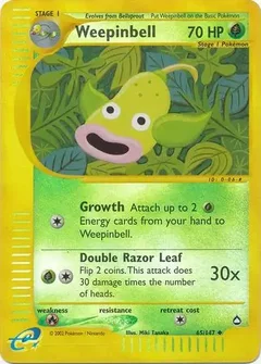 Weepinbell Reverse Holo 65