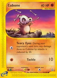 Cubone 72