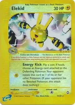 Elekid Reverse Holo 9
