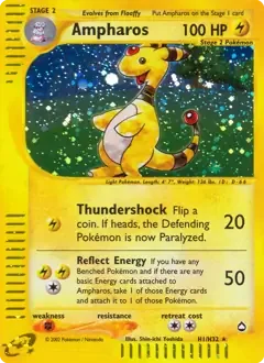 Ampharos Holo H1