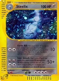 Steelix Holo H23