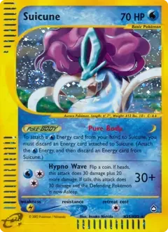 Suicune Holo H25