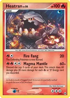 Heatran Holo 3