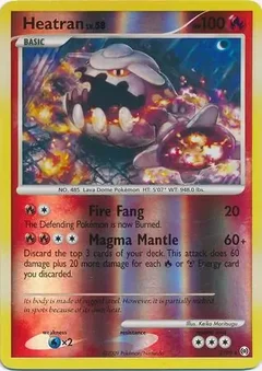 Heatran Reverse Holo 3