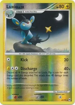 Luxio Reverse Holo 43