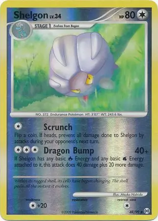 pokemon shelgon card Shelgon - 41/97 Dragon Pokemon main image 0