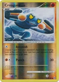 Croagunk Reverse Holo 61