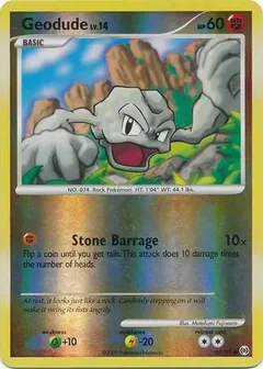 Geodude Reverse Holo 65