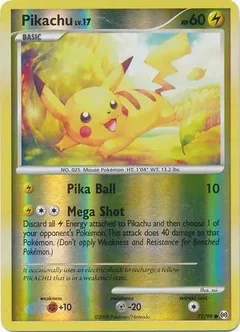 Pikachu Reverse Holo 71