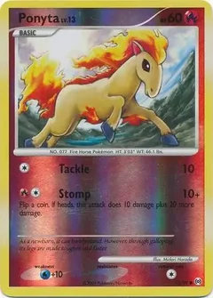 Ponyta Reverse Holo 72