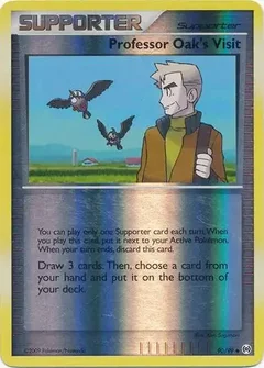 Professor Oak's Visit Reverse Holo 90