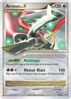 Arceus Lv.X 95