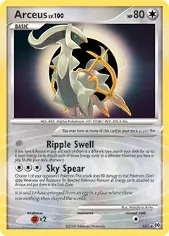 Arceus Holo AR5