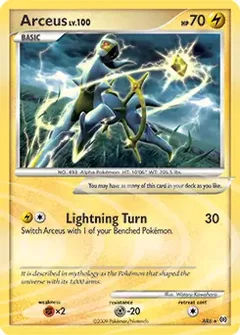 Arceus Holo AR6