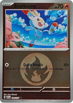 Scorbunny Energy Symbol Pattern 036