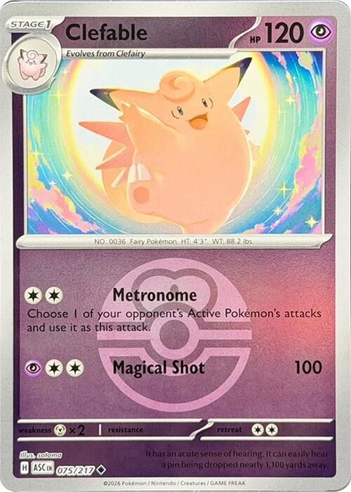 Clefable Love Ball