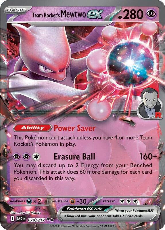 Team Rocket's Mewtwo ex