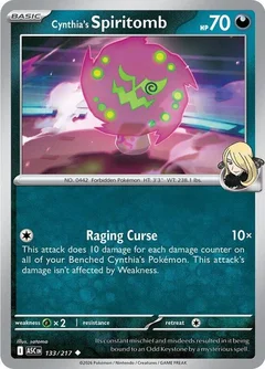 Cynthia's Spiritomb 133