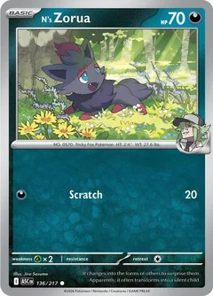 N's Zorua 136