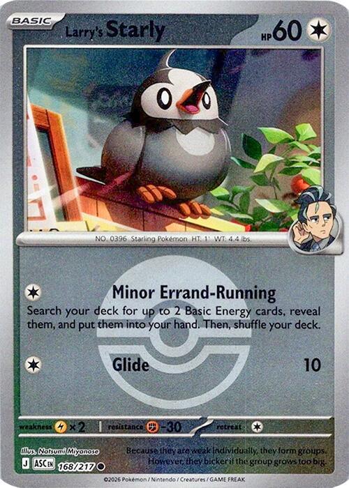 Larry's Starly Poke Ball