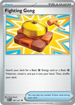 Fighting Gong Reverse Holofoil 187