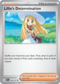 Lillies Determination Reverse Holofoil 192