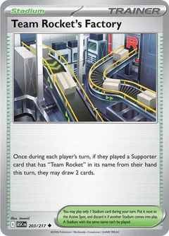 Team Rocket's Factory 203